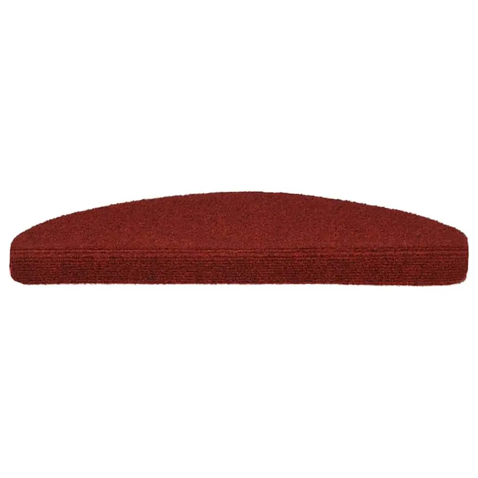 vidaXL - Trapmat - Rood - Polypropyleen - 65 x 21 x 4 cm - 5 stuks