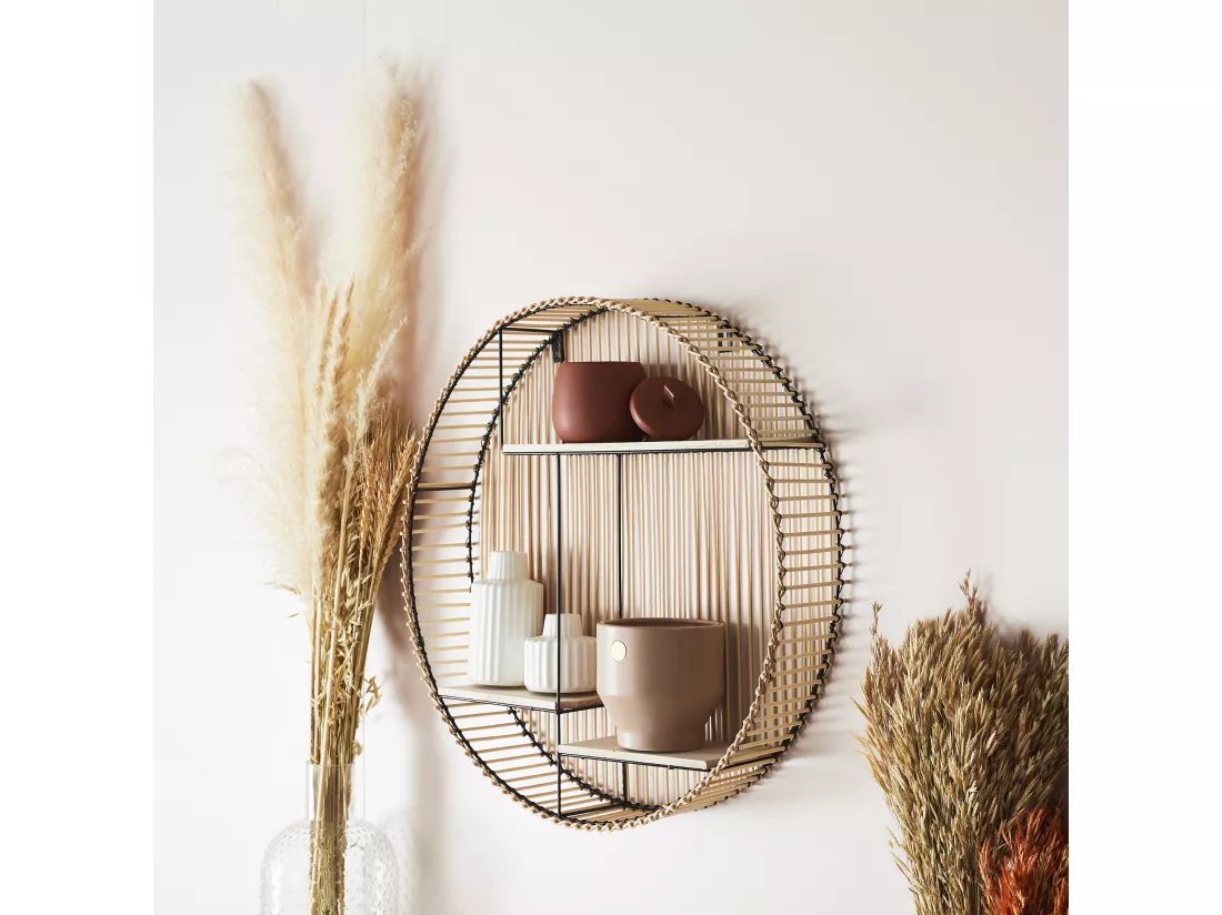 Étagère Murale Ronde Déco 