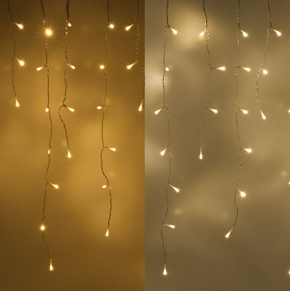 IJspegelverlichting - Transparant - 9,7 meter - 240 Lampjes - Extra Warm Wit & Warm Wit