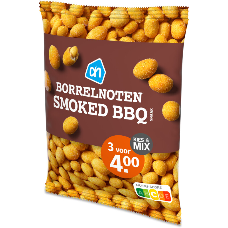 AH Borrelnoten smoked BBQ smaak