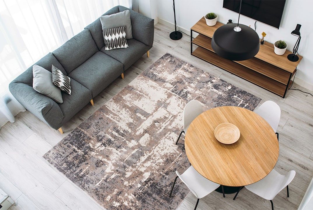 Vloerkleed  401 beige silver Woldiya