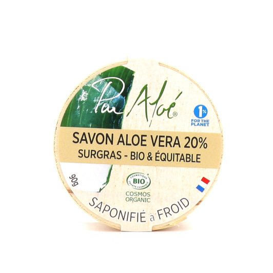Pur Aloé Savon Aloé Vera 20% Surgras Bio & Équitable