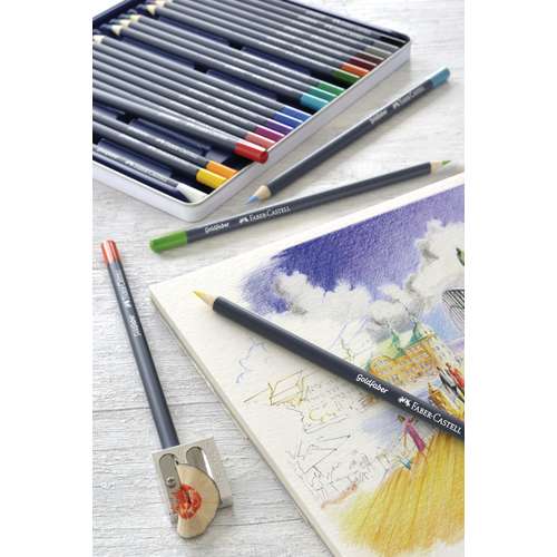 FABER-CASTELL Goldfaber Farbstifte im Metalletui
