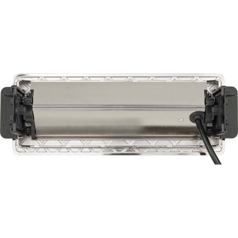 Brennenstuhl Indesk Power 1396200113 verzonken stekkerdoos 3-voudig met 2x USB
