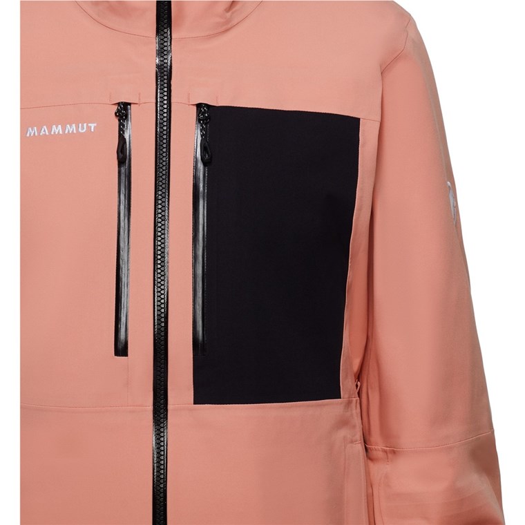 Mammut Stoney HS Thermo Hooded Jacket Women Quartz Dust/Black