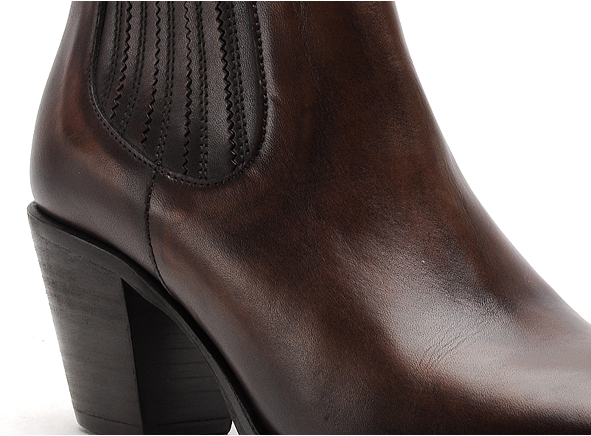 Muratti boots bottine talons femme reseda marron