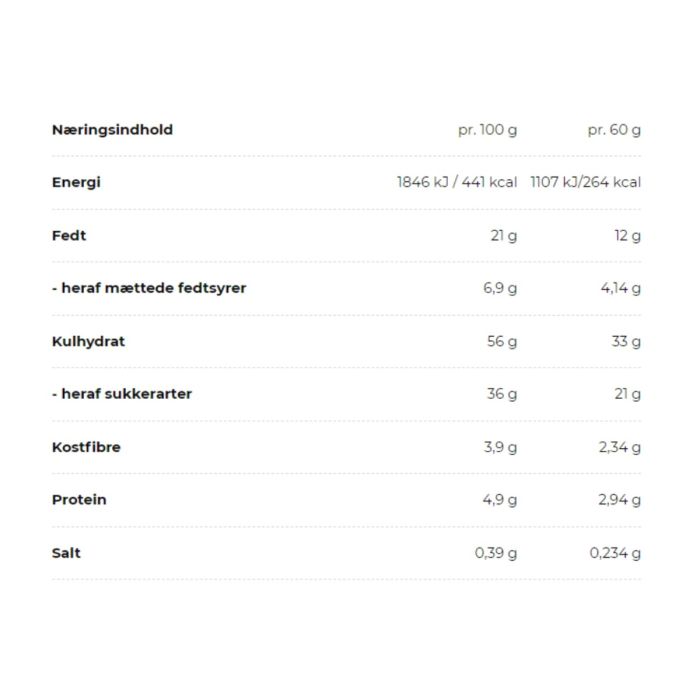 PurePower Unisex Energi-barer Energy Snack Cacao Fudge Brun