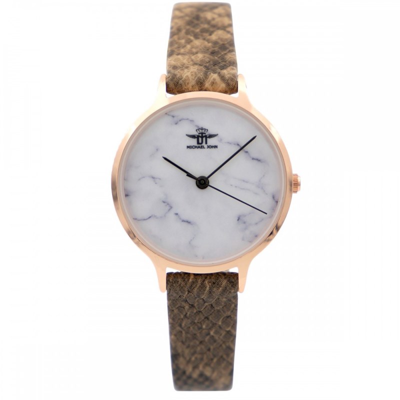 Montre Femme M. JOHN bracelet Cuir Marron