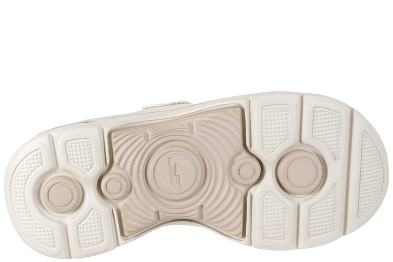 SKECHERS GO WALK ARCH FIT 2.0 SANDAL CHLOE BEIGE SLENTERS