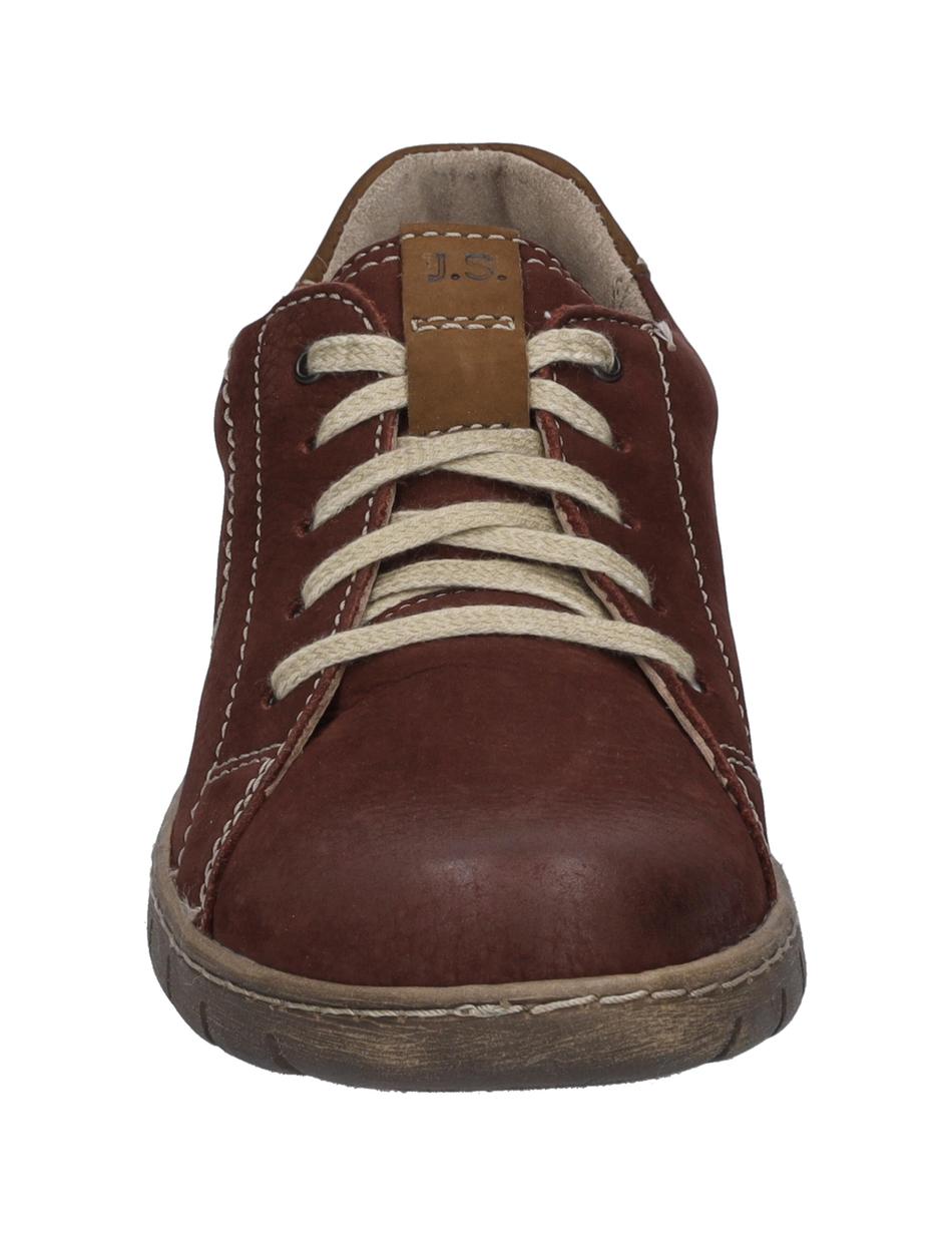Halbschuh Steffi 62, bordo-kombi