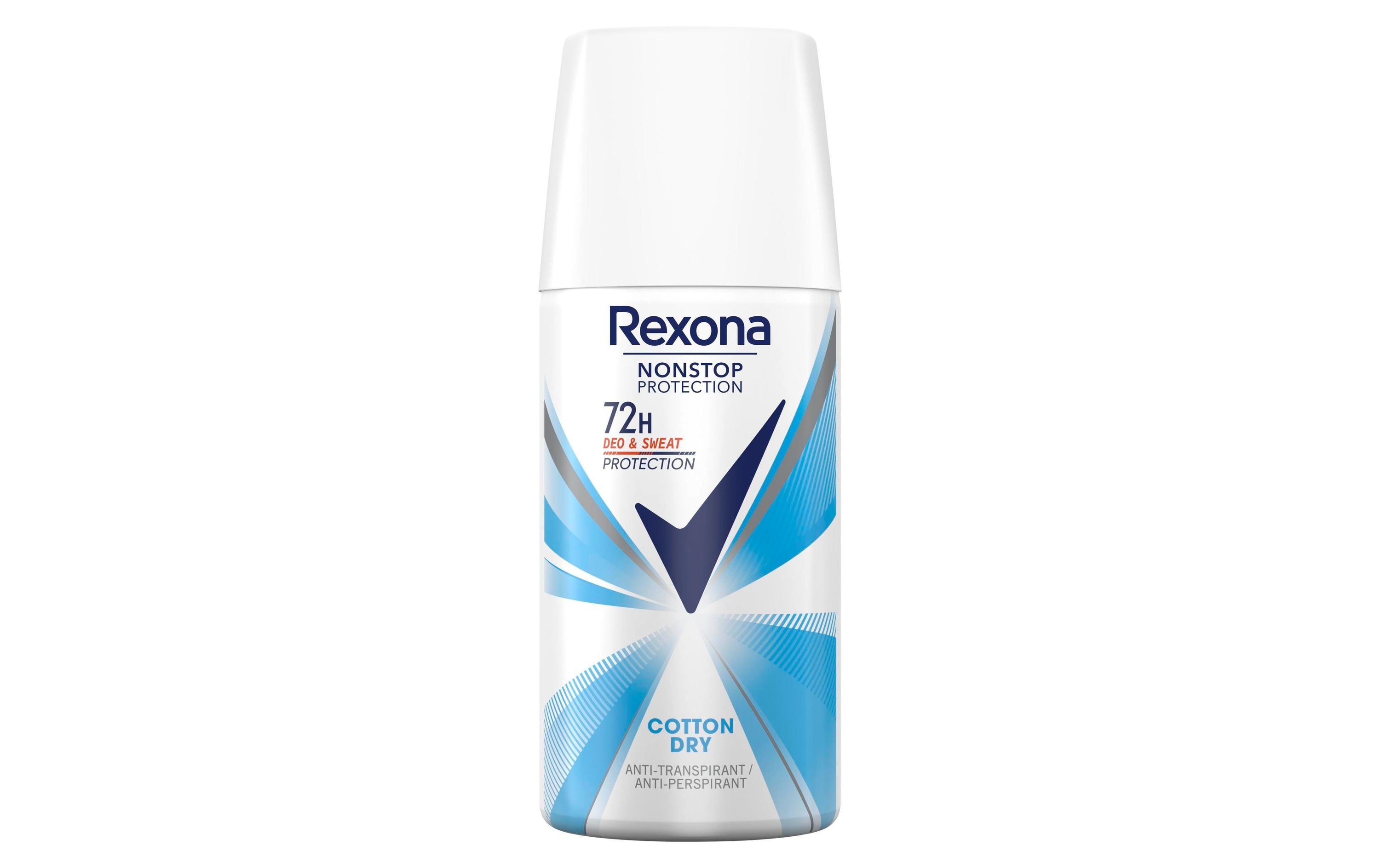 Deo Spray Nonstop Protection Cotton Dry Mini 35 mlAnti-Transpirant Spray gegen Schweissbildung