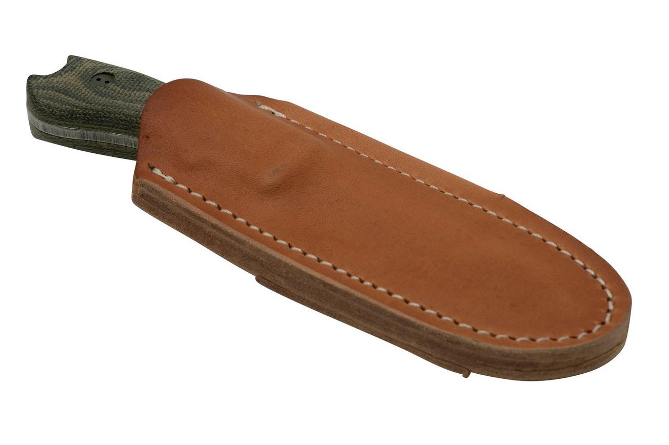 Bradford Knives Guardian 3, 3S-109-MC, 3D Camo Micarta, CPM-Magnacut, Sabre Grind, Stonewash Finish, vaststaand mes