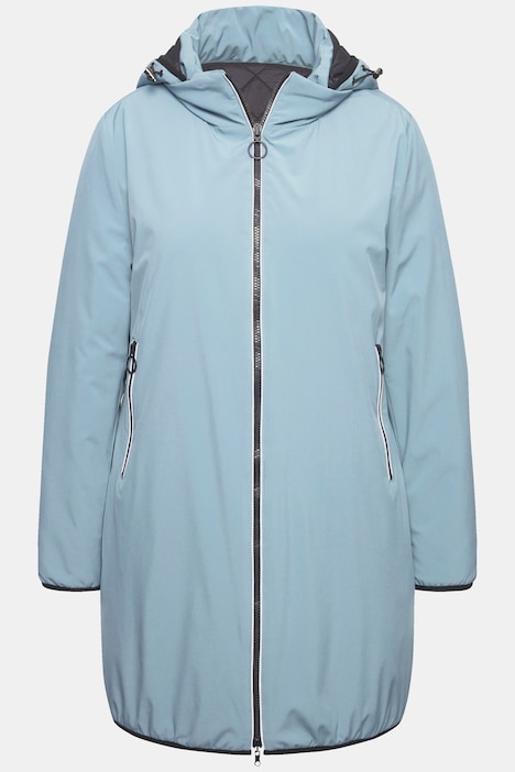 HYPRAR Wende-Steppjacke, Reflektor, 2-Wege-Zipper