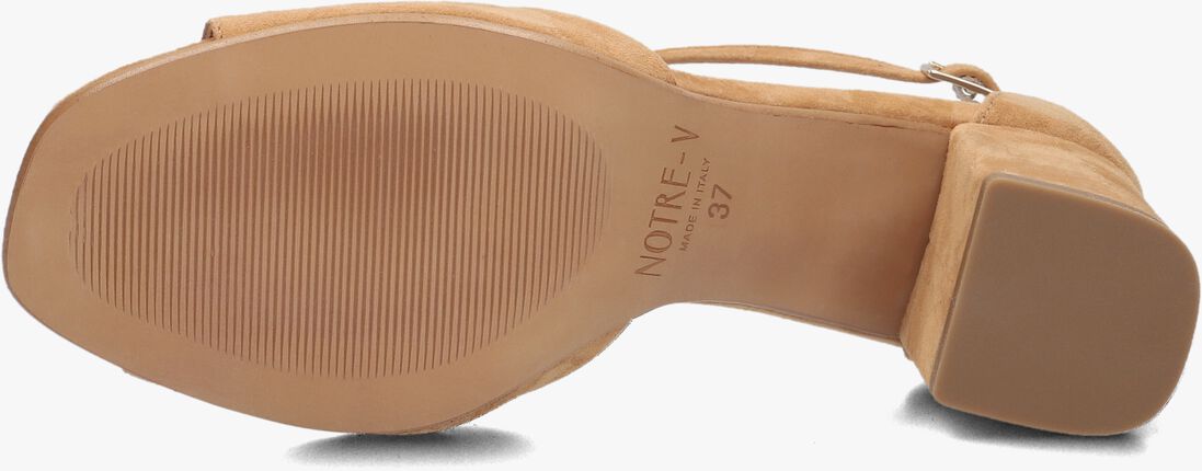 NOTRE-V cognac notre-v sandalen 16054