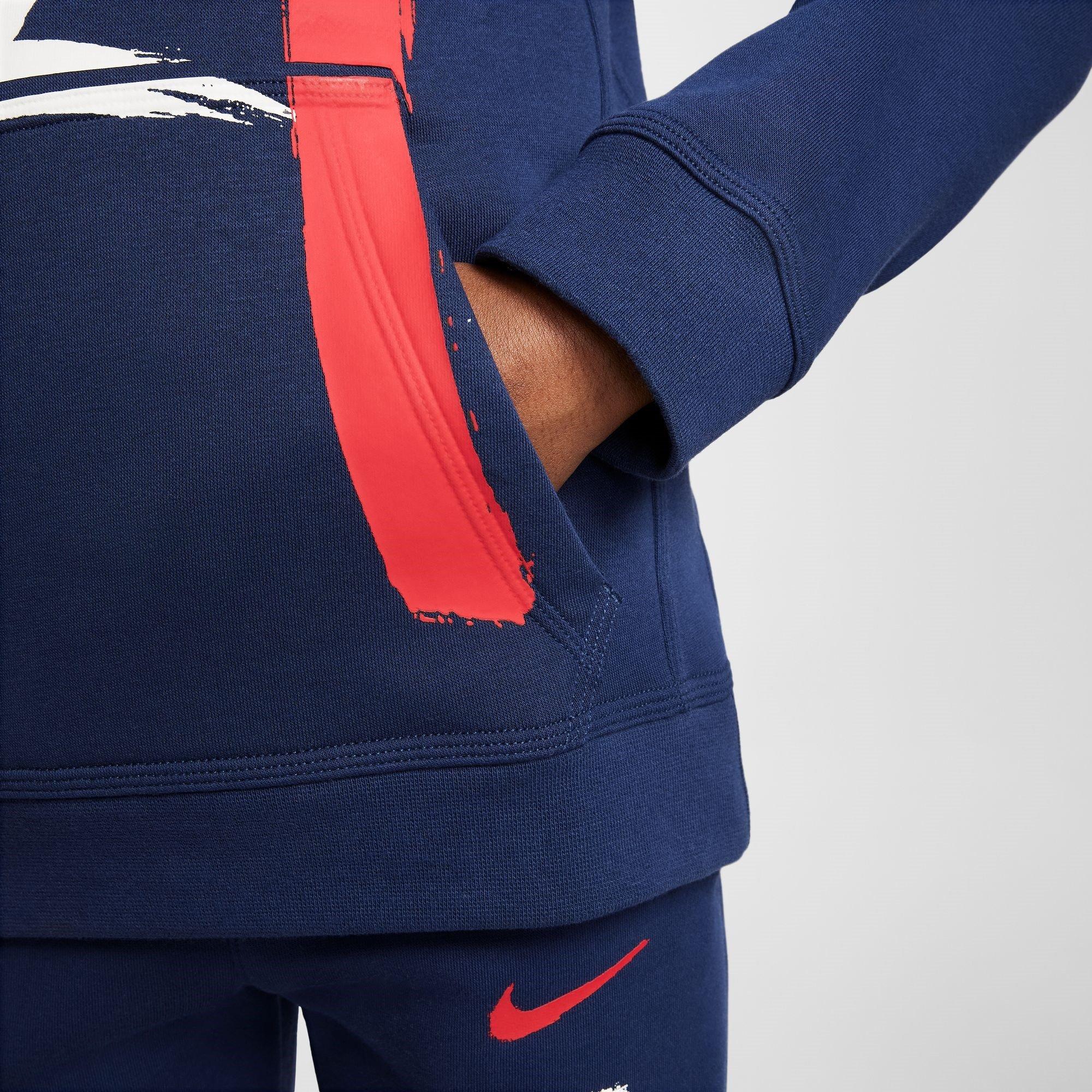 Nike Paris Saint Germain Pullover Hoodie Juniors
