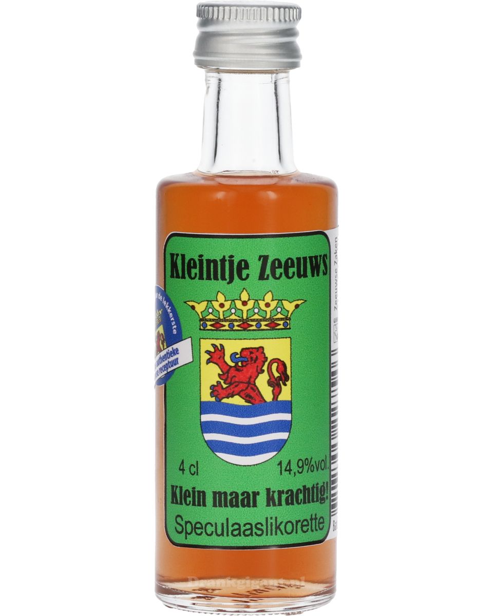Kleintje Zeeuws Speculaaslikeur Mini 4 cl