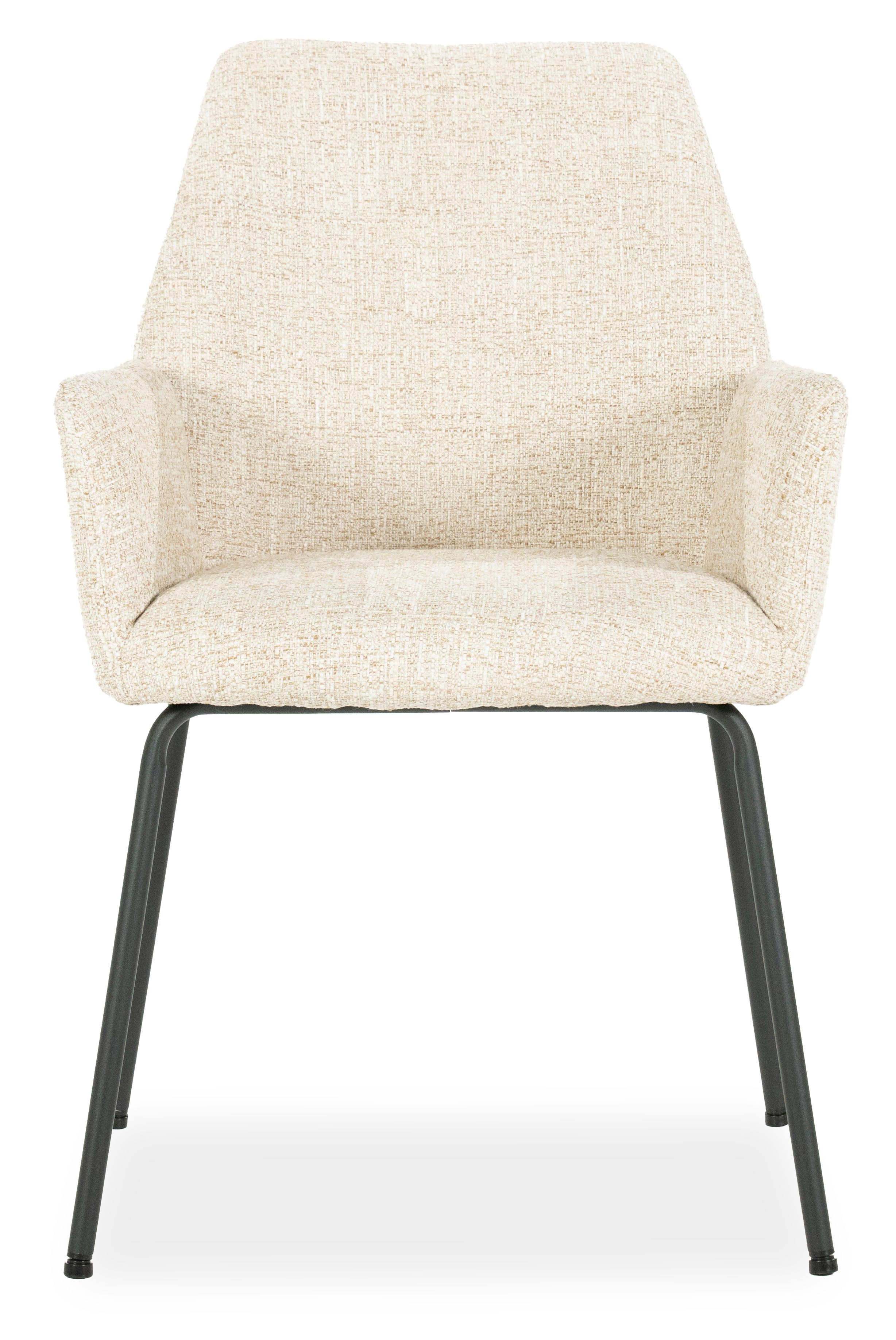 Eetkamerstoel 96336 beige Indy B58 x D63 x H89 cm