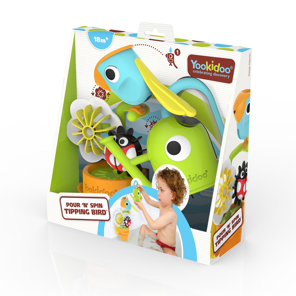 Yookidoo - Pour 'N' Spin Tipping Bird - (YO40222)