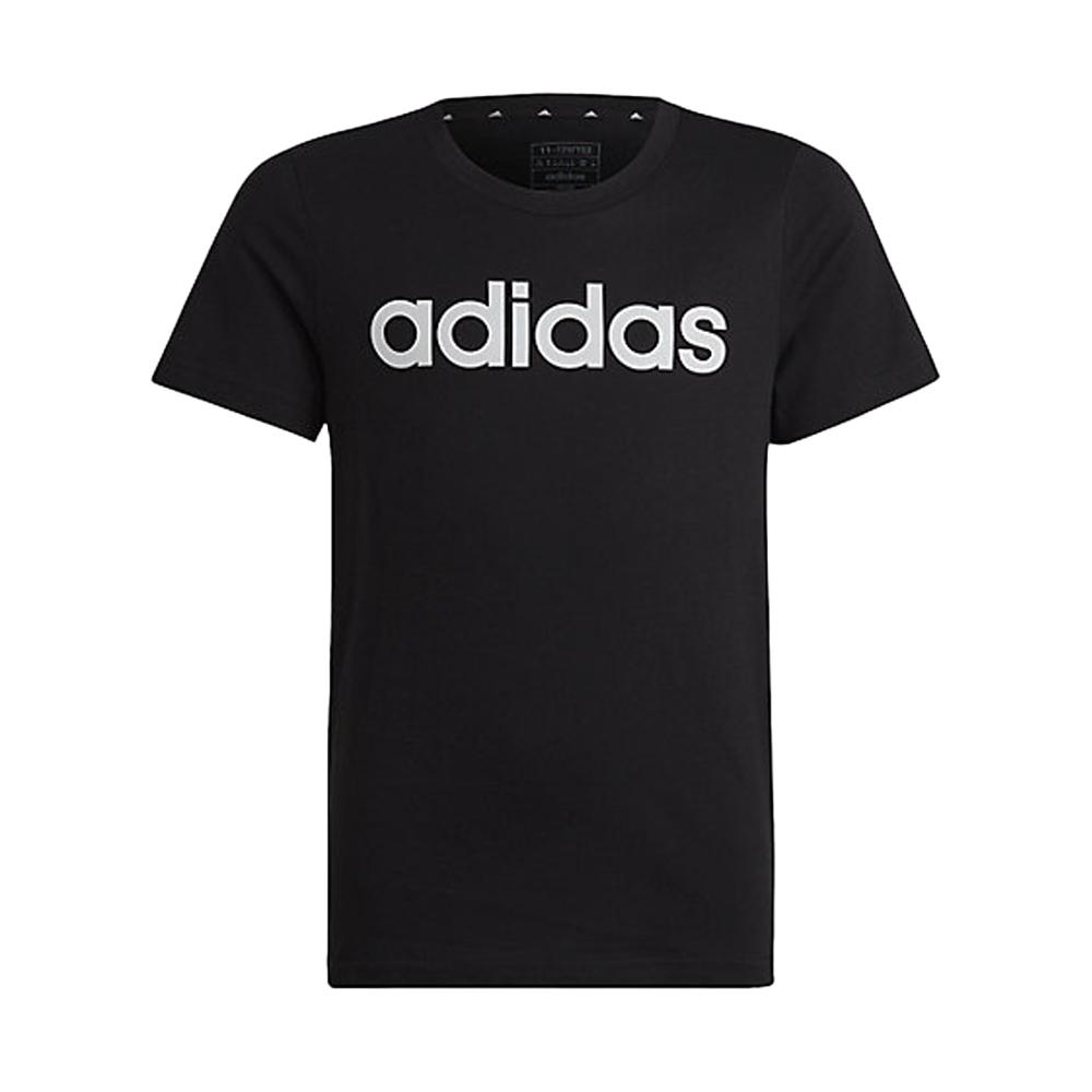 Adidas T-shirt Noir Fille Adidas Lint