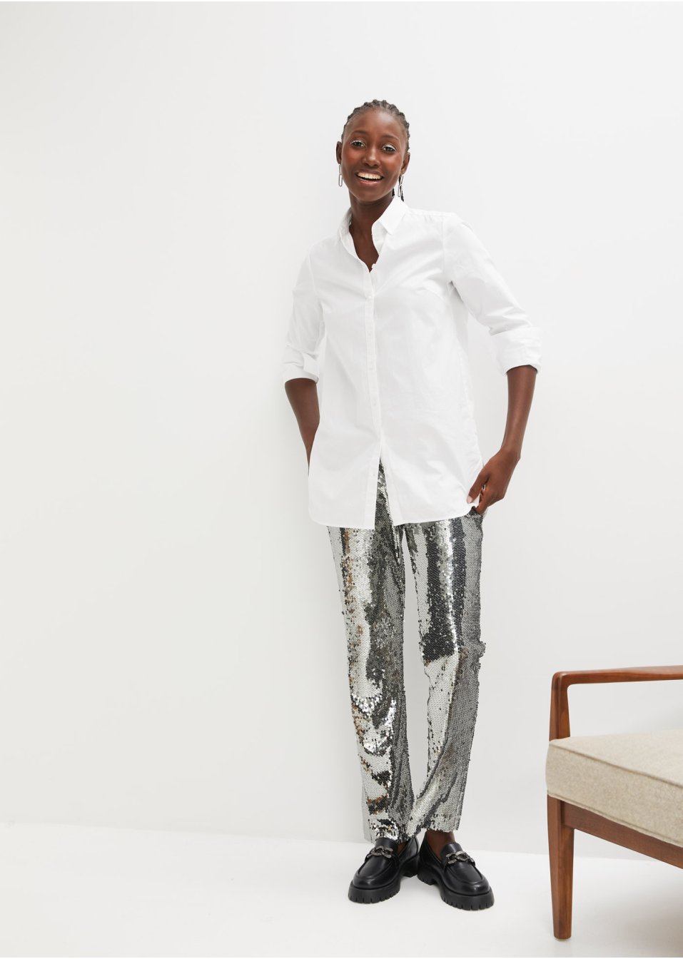 Pantalon en paillettes