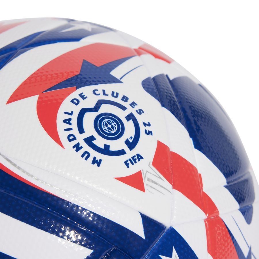 adidas Ballon League Club World Cup 2025 - Blanc/Bleu/Lucid Red