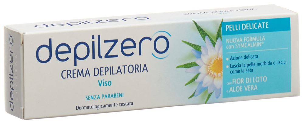 DEPILZERO Enthaarungscreme Creme Gesicht Tb 50 ml