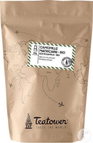 Teatower Teatree Thé Camomille Matricaire Bio 50g
