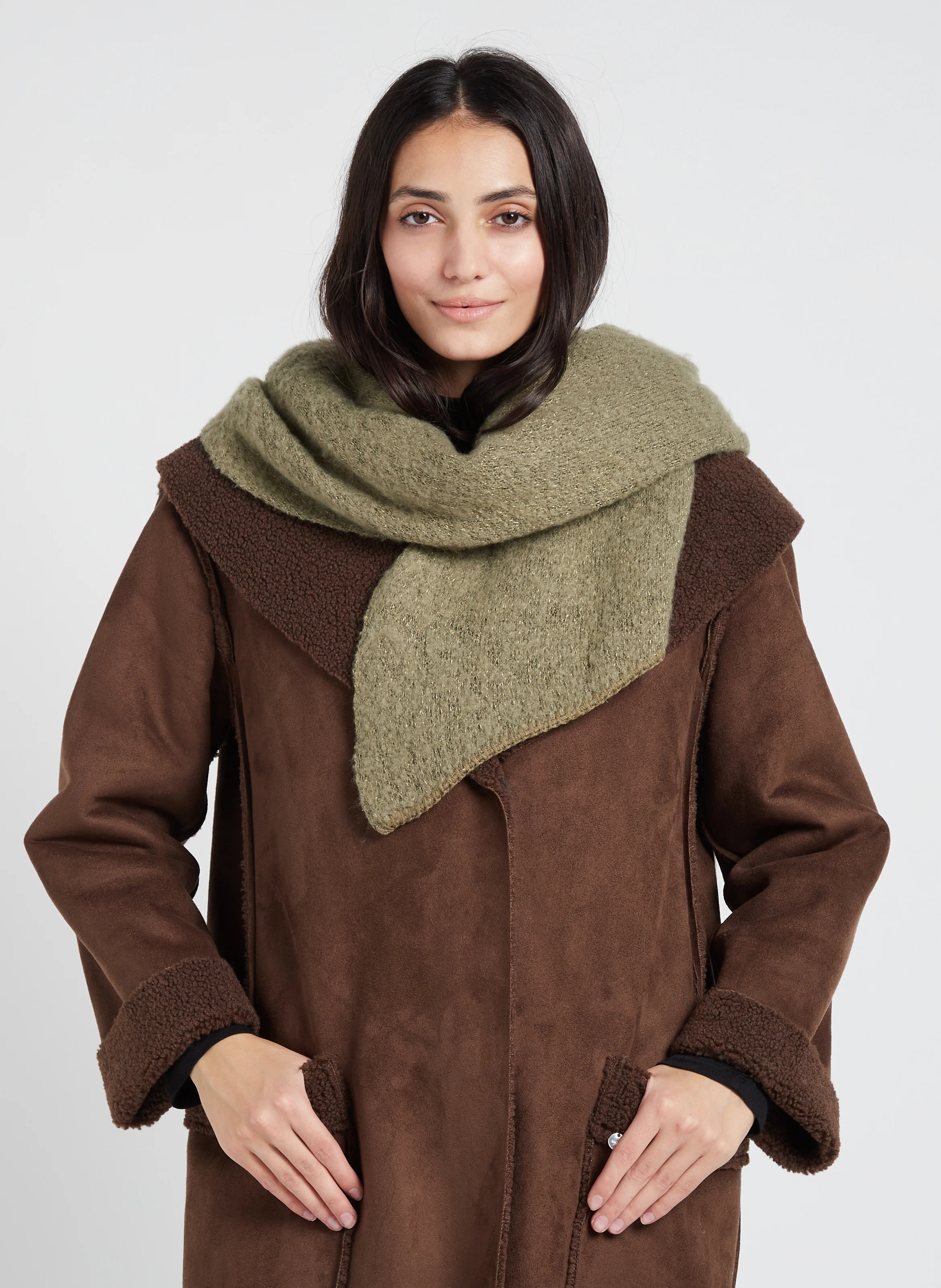 PYRON - Echarpe longue| Vert