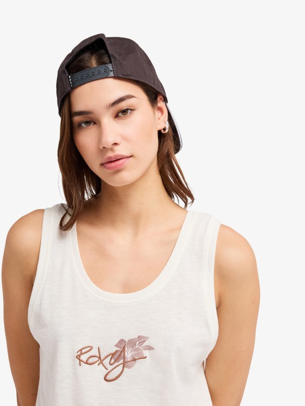 Dream Oasis Débardeur Blanc Femme