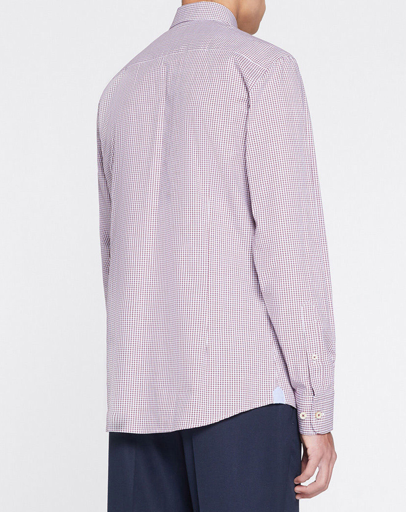 Hackett London Chemise Slim Fit à carreaux rouge
