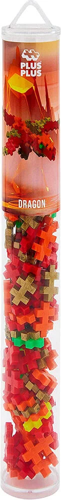 PLUS PLUS JEU DE CONSTRUCTION TUBE DRAGON - 100 PIECES