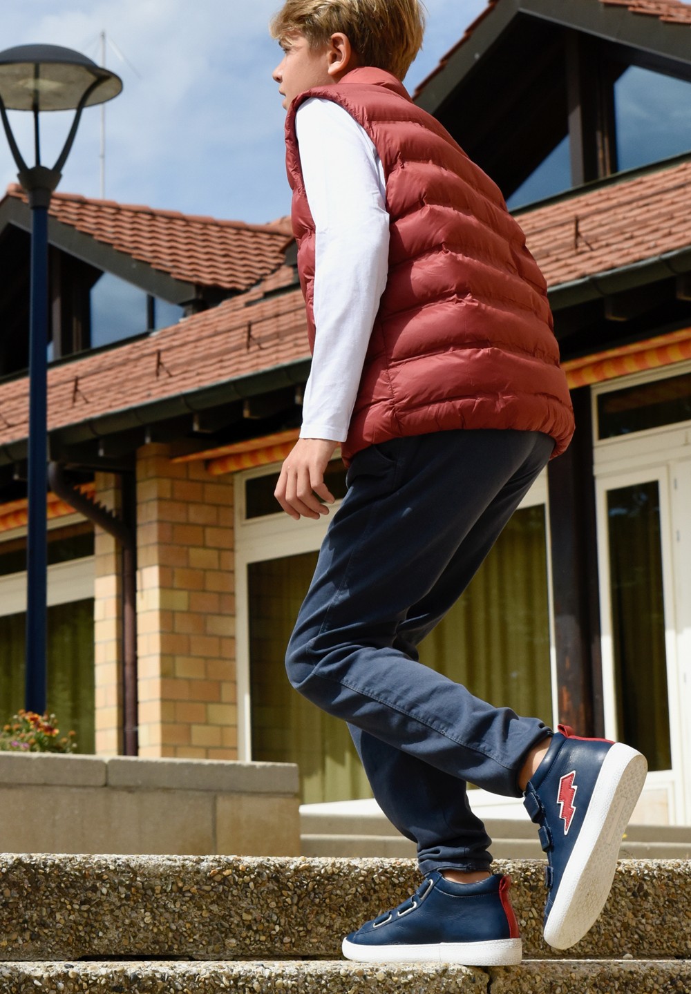 Laufen   Junior Blau Rot