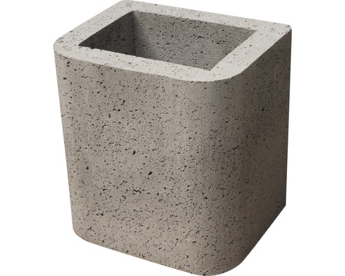 Buschbeck schoorsteenverlenging voor tuinbarbecuehaard 26 x 32 x 34 cm betongrijs
