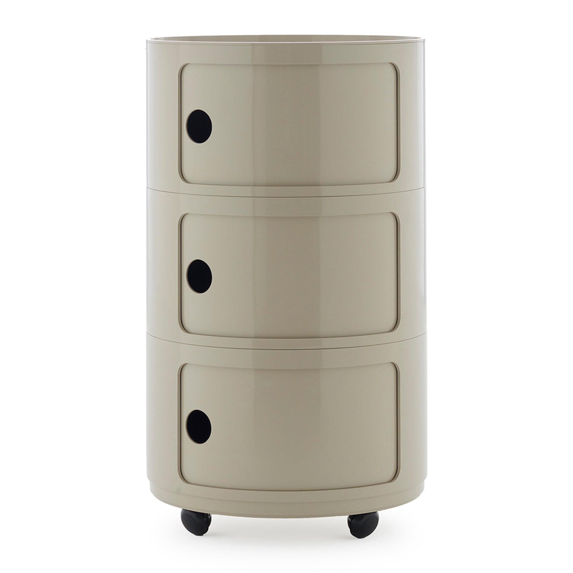Kartell Componibili Kast Ã 42 cm - 3 Modules - Duifgrijs