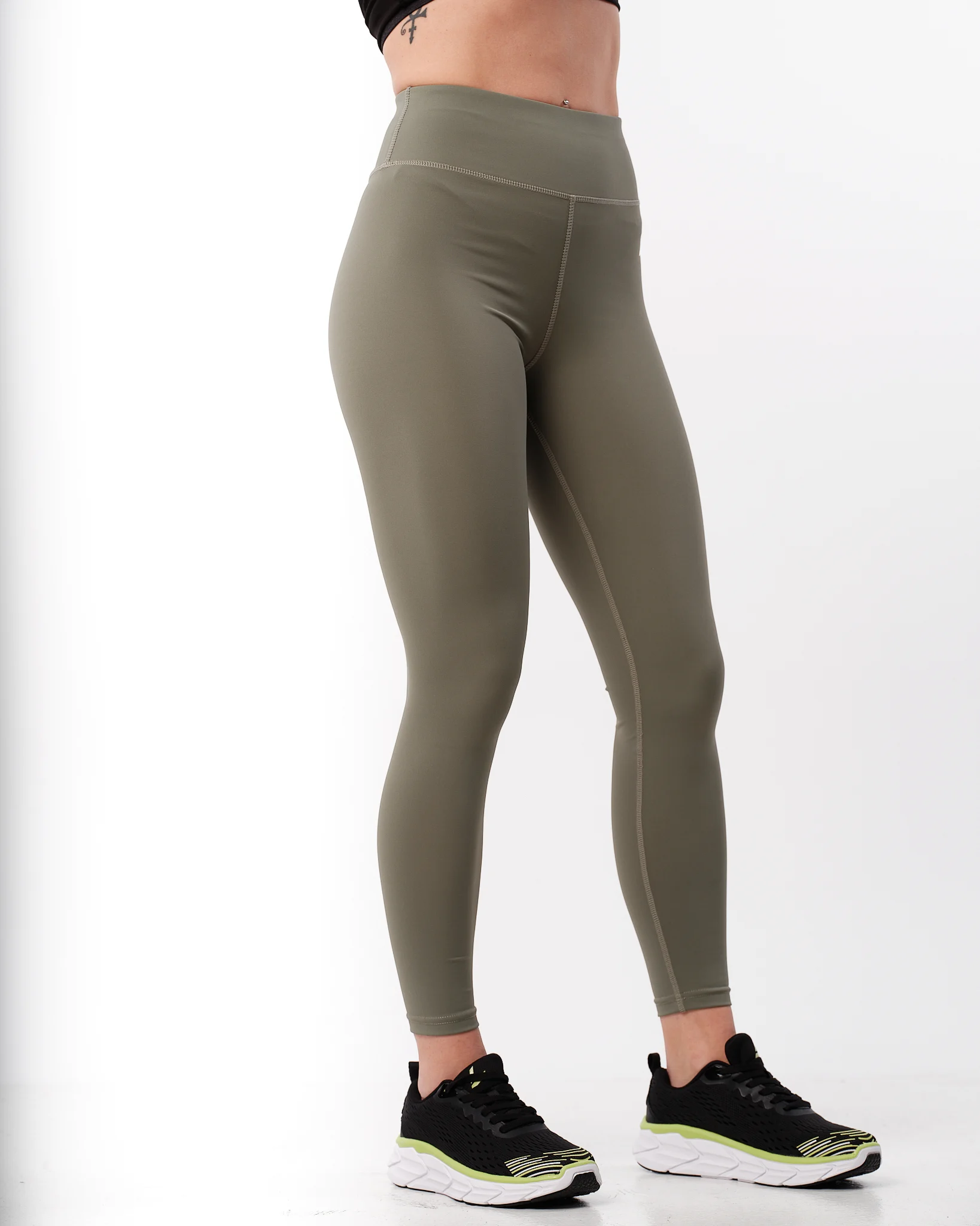 LEVITY Primary Tights Green Agave