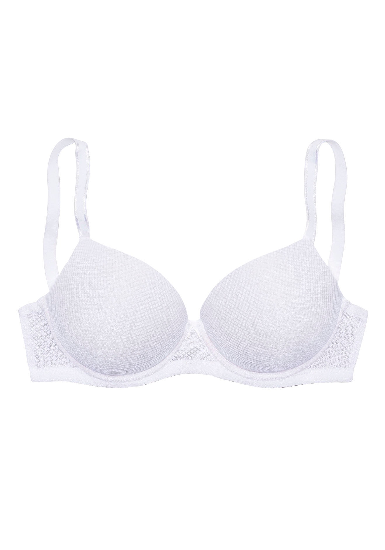 LASCANA Schalen-BH »Invisible Pink«, mit Spacer-Schalen, perfekt unter weisser Kleidung