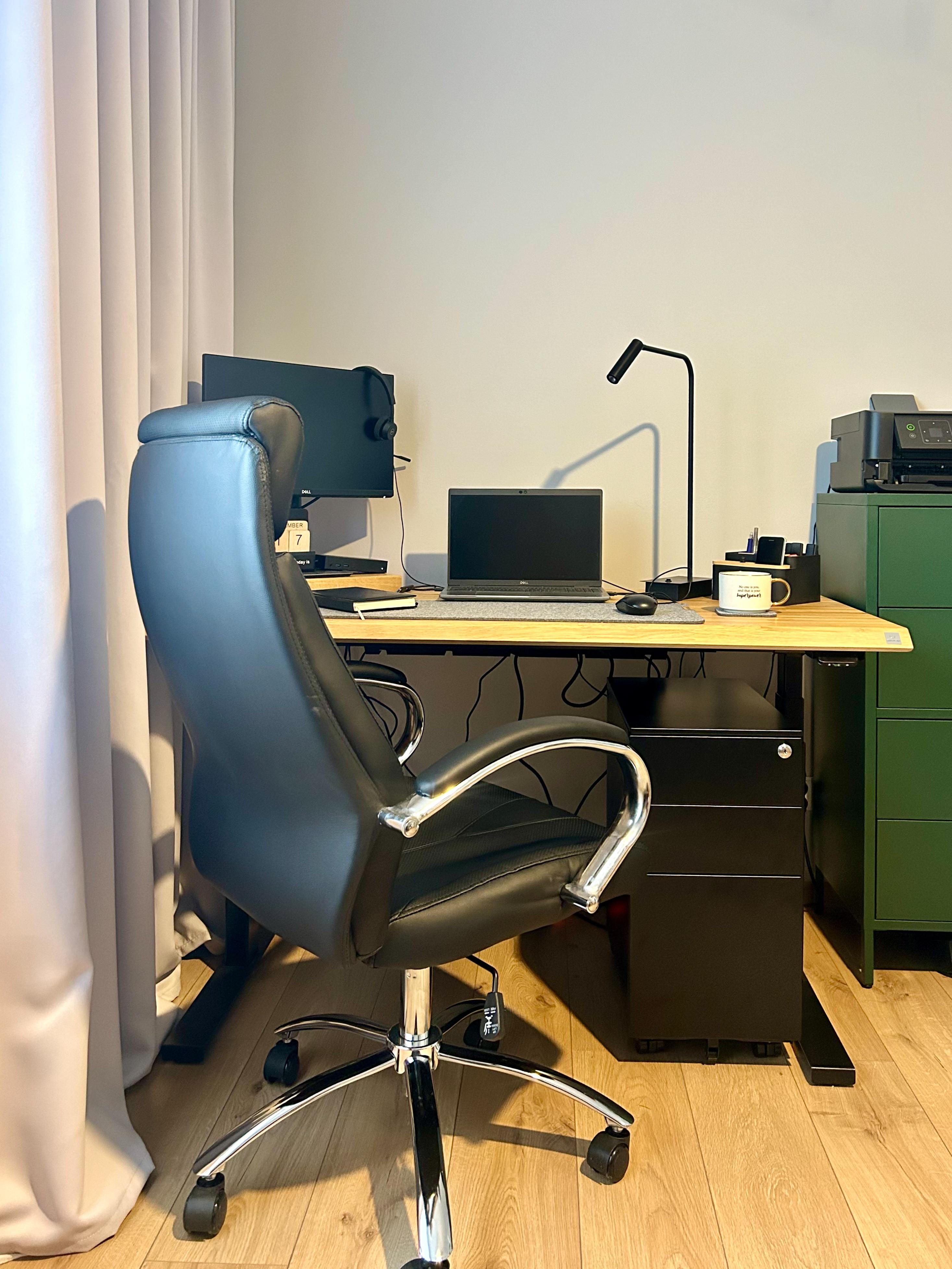 Bureaustoel FORMULA Kunstleer Zwart
