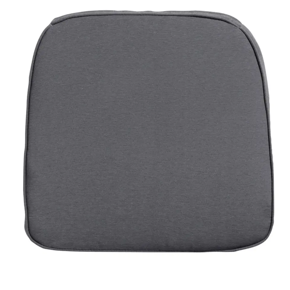 Madison - Zitkussen Wicker Panama grey - Ca. 48x48 cm - Set van 4