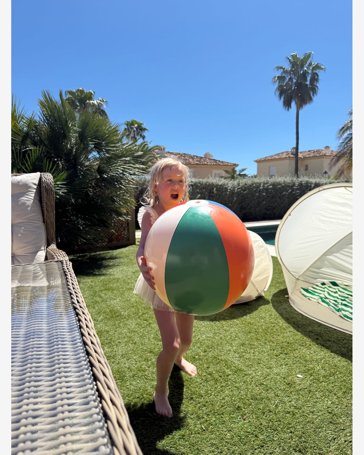 Badering & Badeball Sett – fra 3 år, Oppblåsbar | Swim Ring & Beach Ball Set