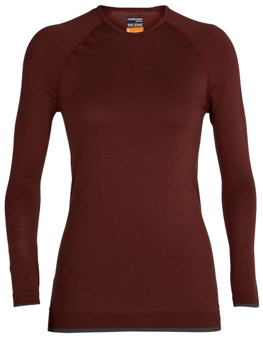 Zone Seamless LS Crewe 200 Women undertrøje