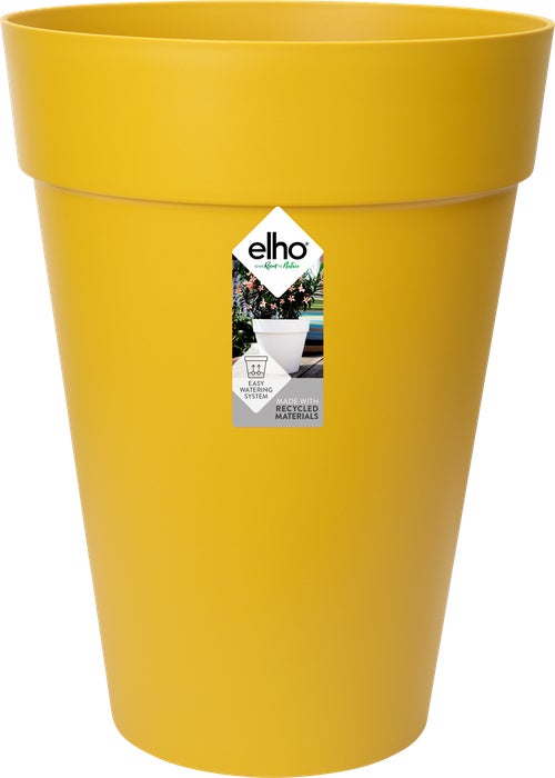 Elho bloempot Loft Urban geel D 33,5 H 45,3 cm