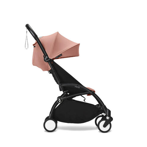 Poussette YOYO 3 Pack 6+ Ginger / Cadre Noir - STOKKE
