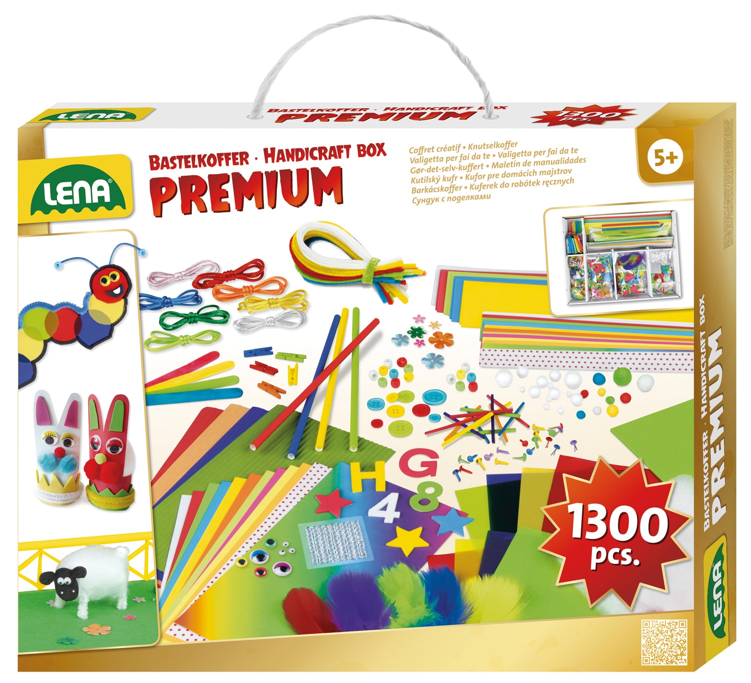 Bastelkoffer Premium, Faltschachtel