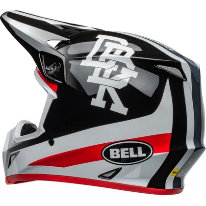 Casque cross Bell MX-9 MIPS TWITCH DBK 2024 - Noir / Blanc