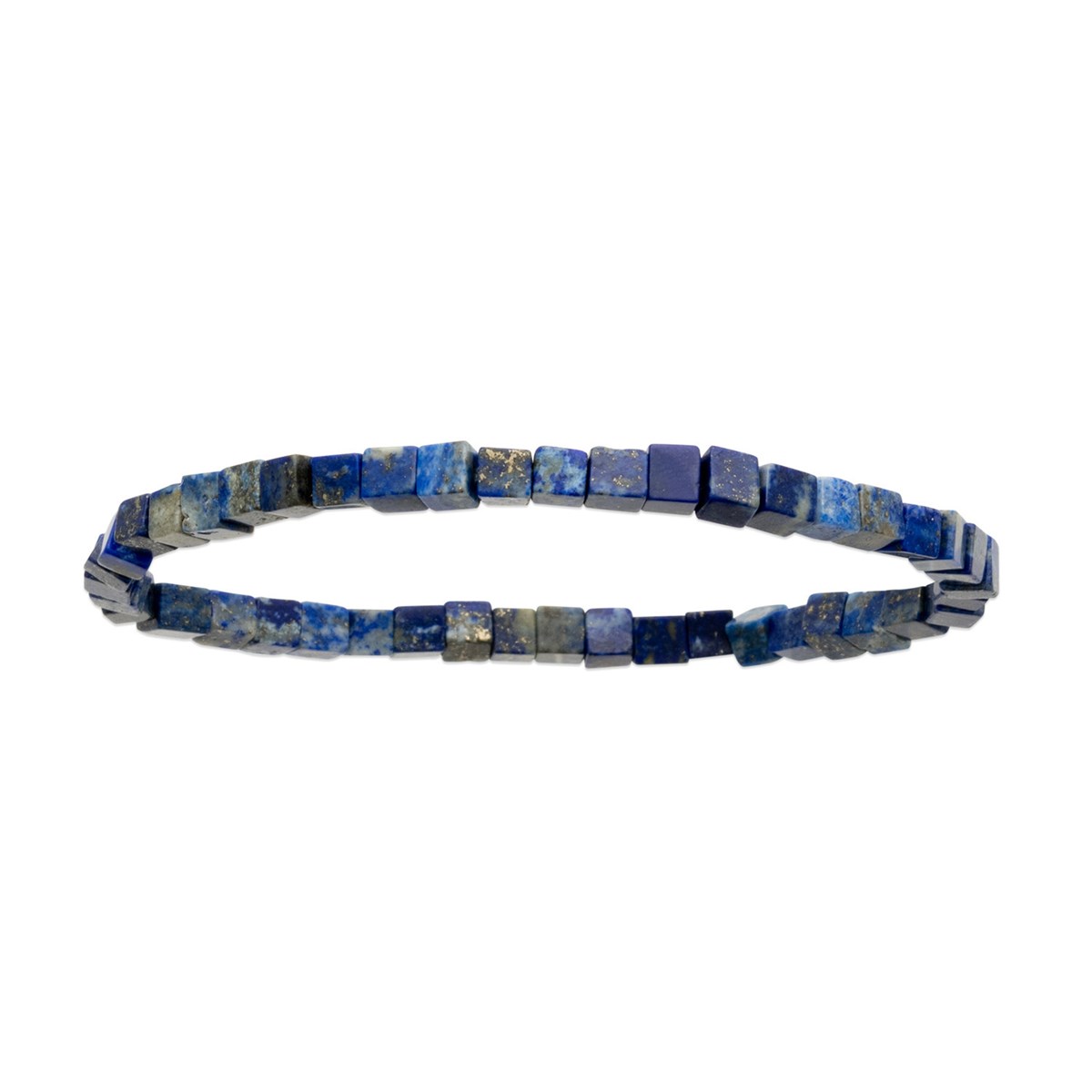 Bracelet homme Brillaxis élastique sodalite