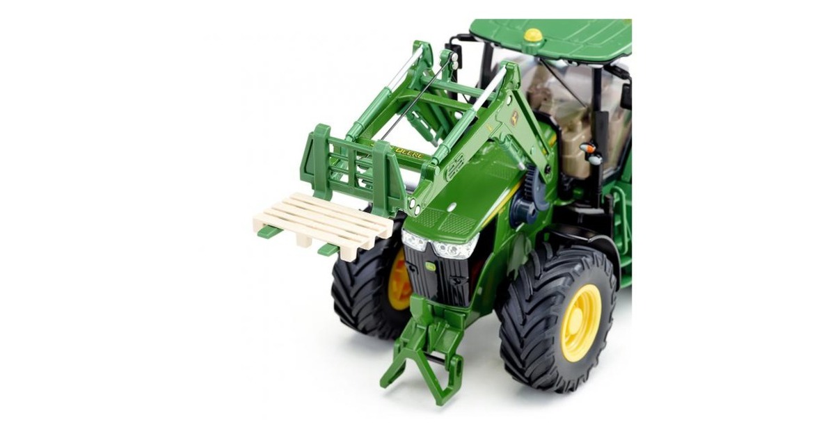 SIKUControl32 - John Deere 7310R met frontlader en Bluetooth RC  (6792)