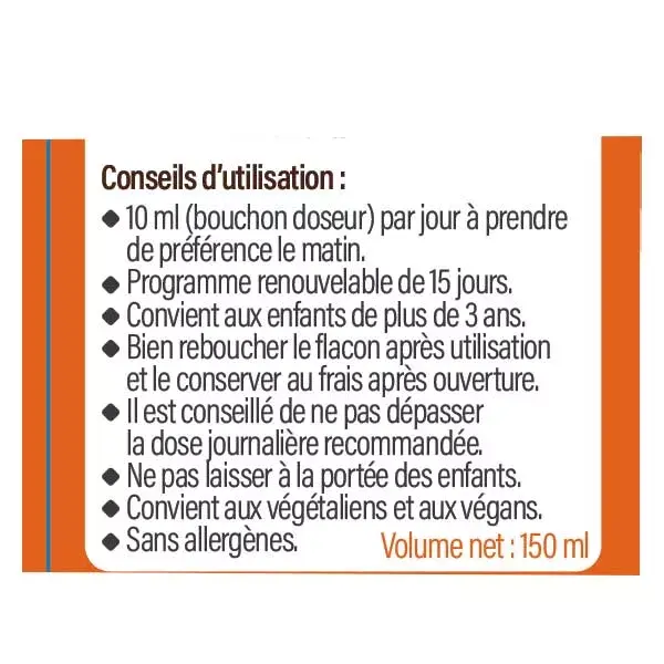 Codifra Normalite 1000 Enfant Multivitamines et Croissance 150ml