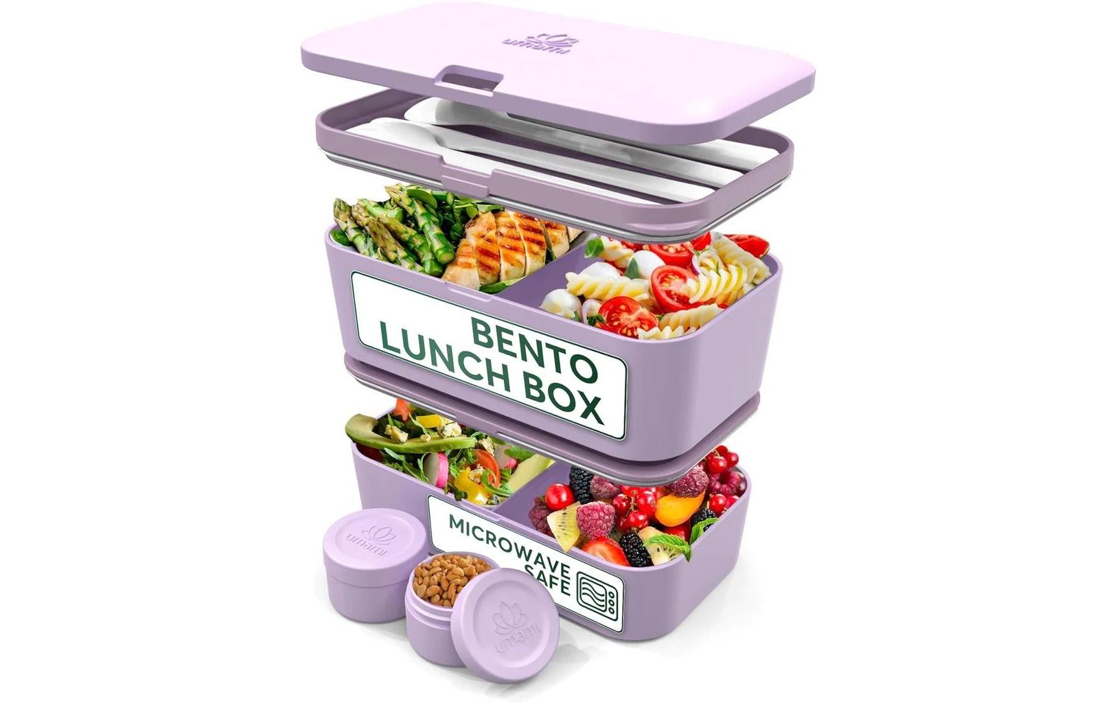 Lunchbox Nestable L Lavender PurplePraktische und nachhaltige Lunchbox