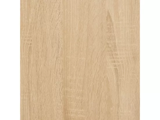 Support d'imprimante à 2 niveaux chêne sonoma 44x26x31,5 cm