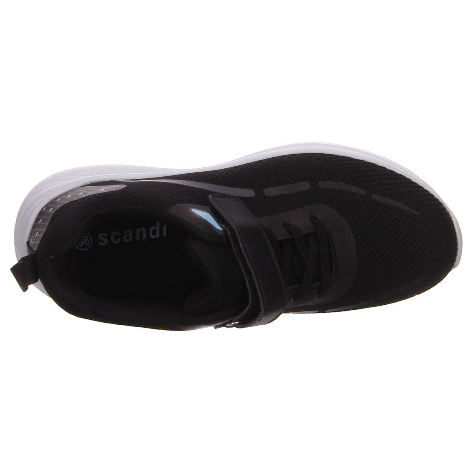 Scandi Sportschuh schwarz schwarz